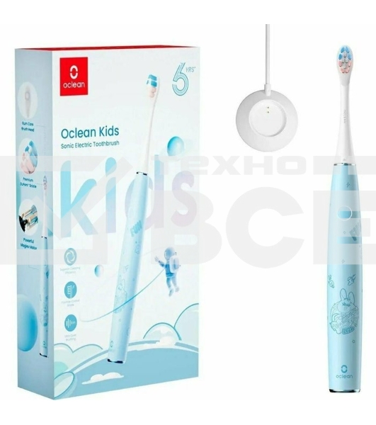 Электрическая зубная щетка Oclean Kids Air 2 голубой