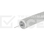 Труба гофрированная ПВХ DKC d20 мм с протяж. сер. (уп. 100 м), фото3