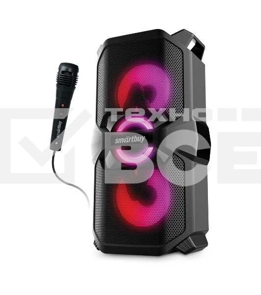 Акустическая система Smartbuy STARSHIP, 32Вт, Bluetooth, MP3, FM, RGb, TWS, 3600 мАч, микрофон
