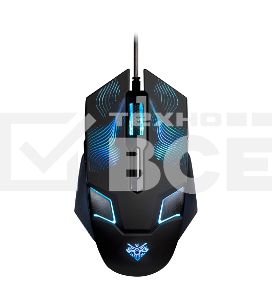 Мышь проводная Smartbuy (SBM-743G-K) RUSH черная