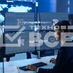 Кронштейн ONKRON D421E для четырех мониторов 13'-32' настольный, черный, фото7