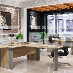 Кронштейн для мониторов Arm Media LCD-T41 черный 15'-32' макс.10кг настольный поворот и наклон верт.перемещ., фото2