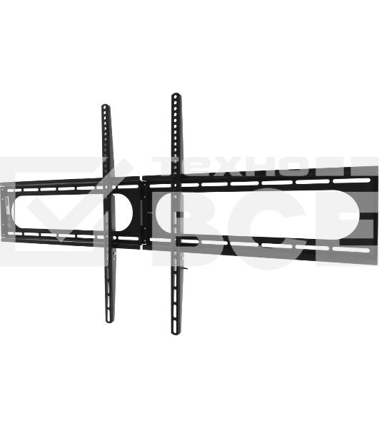 Кронштейн для телевизора Hama 00220843 черный 37'-120' макс.100кг настенный фиксированный