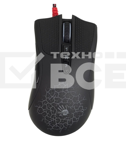 Мышь проводная A4Tech Bloody AL90 Blazing черный, 12000 dpi, USB, кнопки - 8