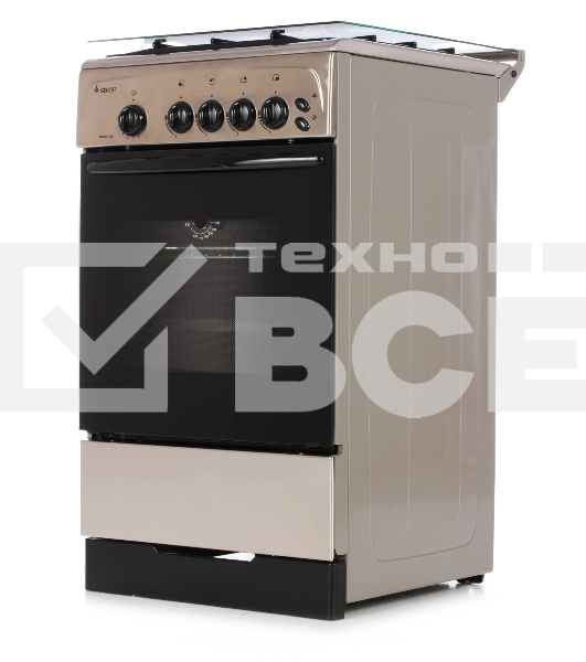 Плита газовая Gefest ПГ 3200-06 К62 серебристый, конфорок 4 шт, духовка 42 л, 50 см x 85 см x 57 см