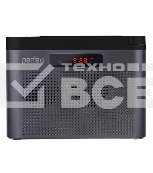 Радиоприемник PERFEO (PF_D0569) ТАЙГА , серый
