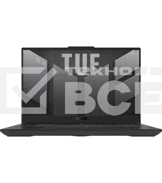Ноутбук ASUS TUF A16 FA607NUQ-RL024/16'/IPS/AMD Ryzen 7 170/16384Mb/512Gb SSD/nVidia GeForce RTX4050(6144Mb)/DOS/серый/2.2kg