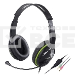 Гарнитура Genius HS-400A черный, проводная, фото 1