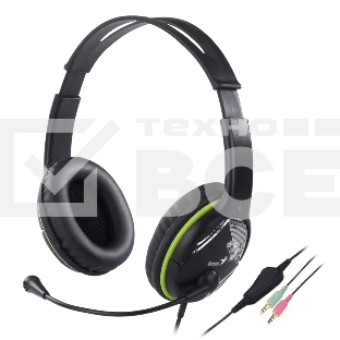 Гарнитура Genius HS-400A черный, проводная