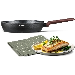 Сковорода Rondell Bojole RDA-2024 круглая 26см покрытие: Xylan Plus ручка несъемная (без крышки) черный, фото3