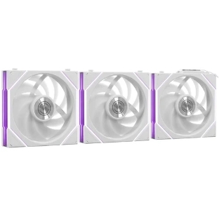 Вентилятор для корпуса Lian-Li Uni Fan TL Wireless 120 ARGB 120х120x28 белый 7-pin 33дБ (упак.:3шт) (G99.12TL1W3W.R0) Ret
