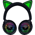 Гарнитура Razer Kraken Kitty V3 Pro чёрный, беспроводная + проводная, радиоканал, до 70 ч, подсветка, фото5