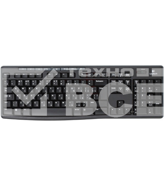 Клавиатура + мышь Logitech MK270 русская раскладка