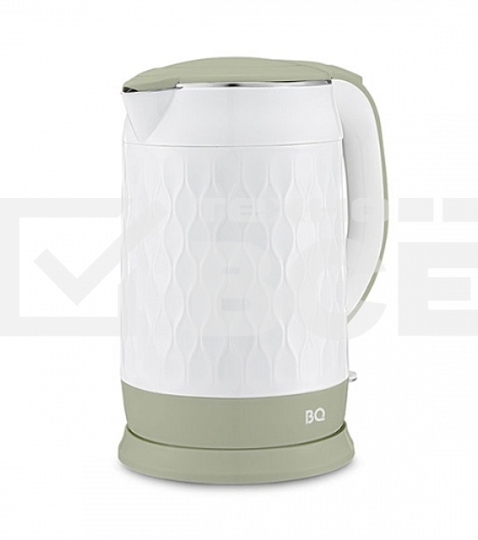 Чайник BQ KT1715P White-Olive. Мощность:1800 Вт, Объем 1,7л