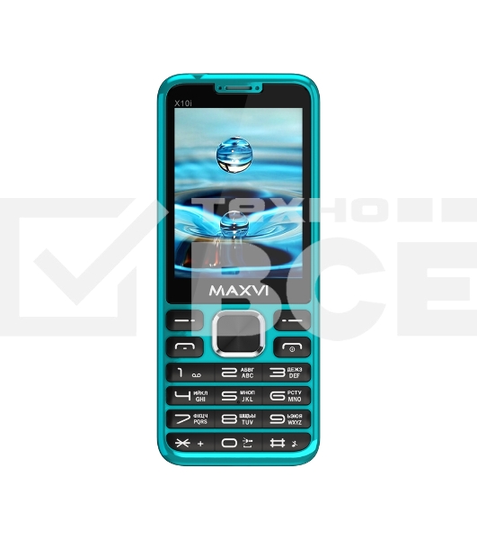 Мобильный телефон Maxvi X10i синий