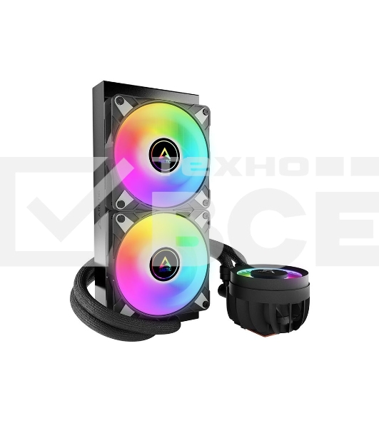 Жидкостная система охлаждения Arctic Liquid Freezer III 240 A-RGB черный, 120 мм, алюминий, 2800 об/мин, 25 дБ, 4 pin, 250 Вт