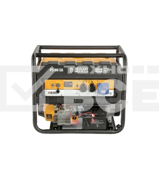 Электрогенератор бензиновый Denzel PS 80 EA, 8 кВт, 85 дБ, 90 кг