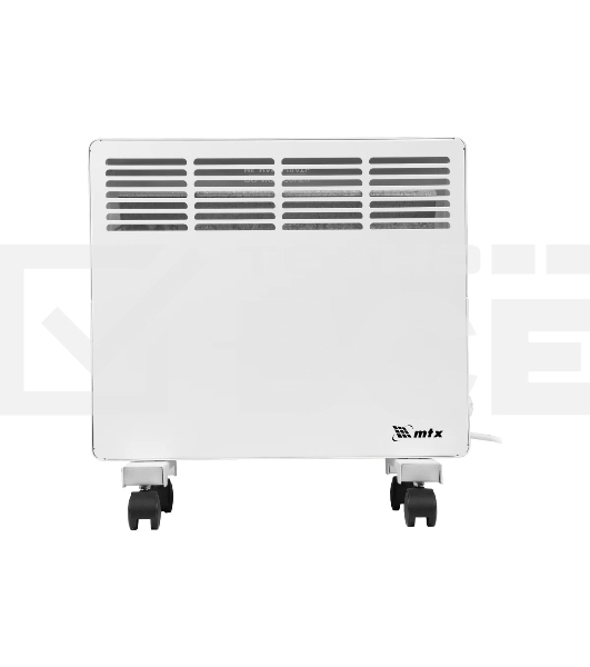 Конвектор MTX КМ-1000.1 белый, 1000 Вт, 15 м2, термостат