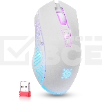Мышь беспроводная Defender Pandora GM-502 белый, 3200 dpi, радиоканал, USB, кнопки - 7, фото12
