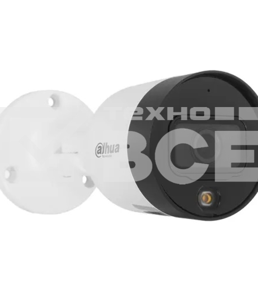 Уличная цилиндрическая IP-видеокамера Dahua DH-IPC-HFW1439SP-A-LED-0280B-S4, Full-color 4Мп, 1/3” CMOS, объектив 2.8мм, LED-подсветка до 30м, IP67, корпус: металл