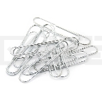 Скрепки Silwerhof никель 50мм (упаковка: 50шт) картонная коробка, фото3