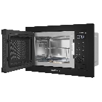 Микроволновая печь встраиваемая Meferi MMO6025BK POWER чёрный, 25 л, 1450 Вт, переключатели - кнопки/поворотный механизм, фото7