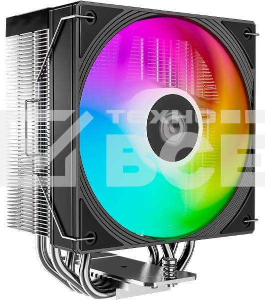 Кулер для процессора ID-COOLING FROZN A410 SE ARGB черный 120мм алюминий+медь 2000rpm 27.2db 180W 152мм