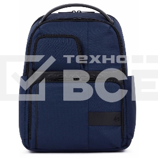 Рюкзак Piquadro Wollem CA6238W129/BLU синий полиэстер/натур.кожа