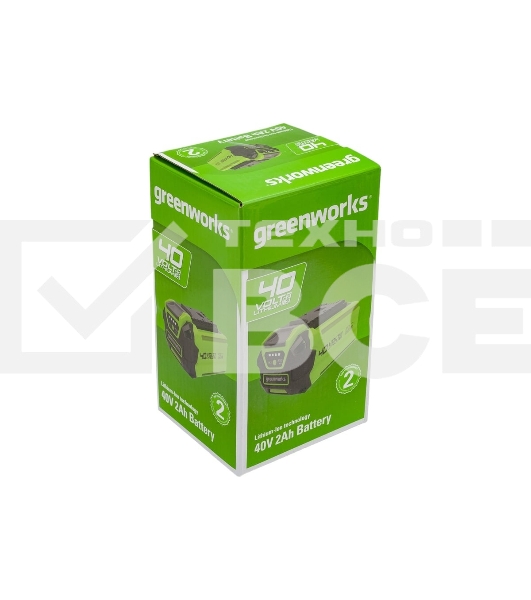 Аккумулятор с USB разъемом GreenWorks G40USB2 для техники 40V, 2 А.ч