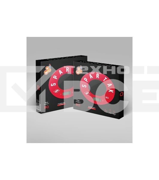 Весы кухонные BQ KS1007 Spartak, красный/рисунок