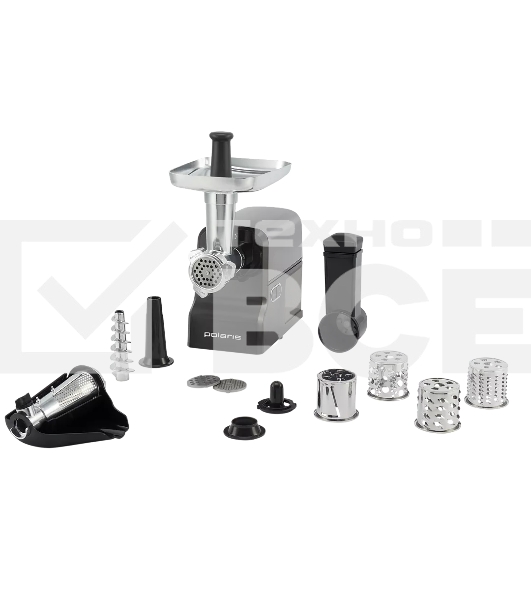 Мясорубка Polaris PMG 2585A RUS 2500Вт серебристый/серый