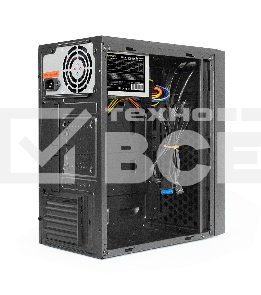 Компьютерный корпус Minitower ExeGate BAA-113U-UNS350 (mATX, БП UNS350 с вент. 12см, 2хUSB+1хUSB 3.0, аудио, черный)