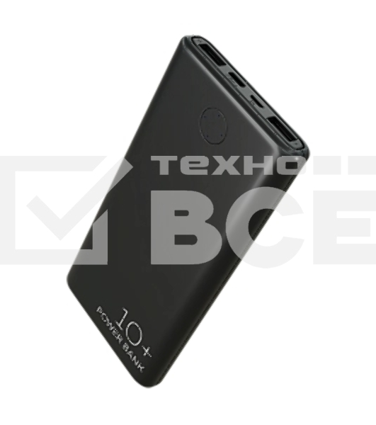 Портативный аккумулятор More choice (4610196408625) PB11-10 - 10000mAh черный