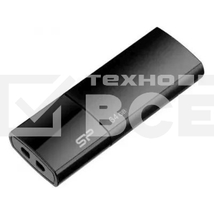 Флешка USB 64Gb, Silicon Power Ultima U05, USB 2.0, черный