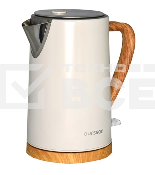 Чайник электрический OURSSON KE1754MD/IV слоновая кость