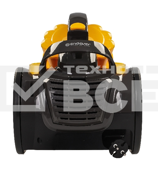 Пылесос Endever SkyClean VC-640 желтый/серый, 380/2200 Вт, уборка сухая, пылесборник контейнер 2.5 л