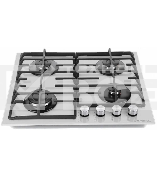 Газовая варочная панель Maunfeld EGHG.64.6CW/G, 4 конфорки, закаленное стекло, белый