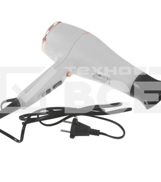 Фен Atlanta ATH-6811 серый/золотистый/черный, 2200 Вт