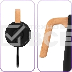 Чайник электрический Kitfort КТ-6726 1л. 1200Вт черный/дерево корпус: нерж.сталь/пластик, фото8