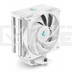 Кулер DEEPCOOL AG400 DIGITAL WH белый 120мм алюминий+медь 2100rpm 31.6db 4-pin 220W 152мм, фото 1