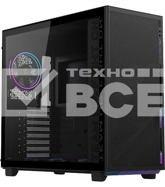 Компьютерный корпус Gigabyte GB-AC400G черный без БП ATX 2xUSB3.0 1xUSB3.1 audio bott PSU