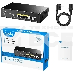 Коммутатор Cudy FS1006P (L2) 6x100Мбит/с 4PoE+ 60W неуправляемый, фото2