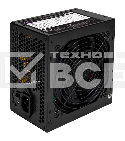 Блок питания HIPER ECO HPN-500, 500вт, 120мм, черный