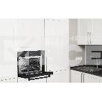 Духовой шкаф компактный с СВЧ встраиваемый Weissgauff OE 449 PDB Black Edition чёрный, фото3