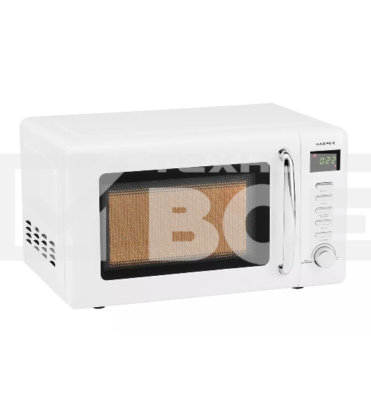 Микроволновая печь Harper HMW-20ST02 белый, 20 л, 700 Вт, переключатели - кнопки/поворотный механизм
