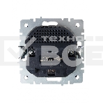 Розетка 1-местная IEK BRITE РЮш10-1-БрМ с заземлением, с защитными шторками, 16А, с USB A+A 5В 2,1А, маренго, фото2