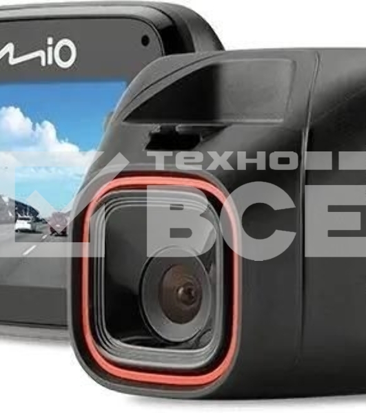 Видеорегистратор Mio MiVue C322 черный 2Mpix 1080x1920 1080p 130гр. STK 2720