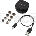 Наушники внутриканальные Audio-Technica ATH-SQ1TW черный беспроводные bluetooth в ушной раковине (80001872), фото4