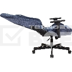 Кресло игровое Knight N1 Fabric синий Light-27 с подголов. крестовина металл, фото43