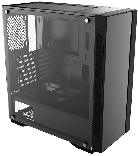 Компьютерный корпус MidiTower Deepcool MATREXX 55 V3 без БП, бок.окно, черный, EATX (DP-ATX-MATREXX55V3)